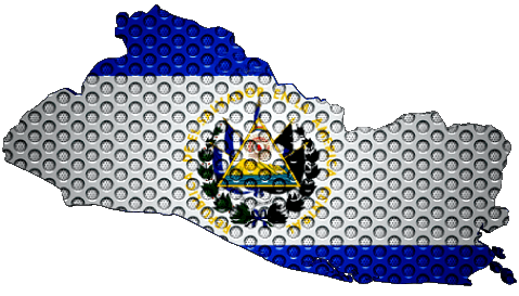 Map Salvador America Flags 