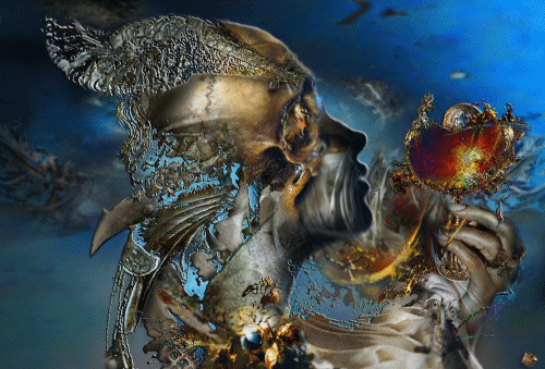 George RedHawk - Couleur GIF Artista Umorismo -  Fun 