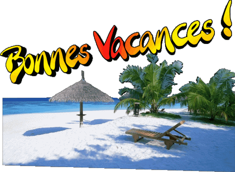 28 Sfondo trasparente Bonnes Vacances Francese Messagi 