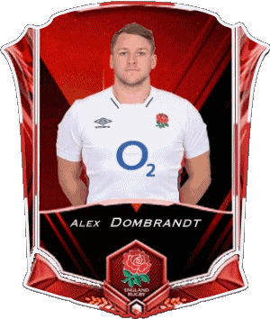 Alex Dombrandt Team 2022 England Rugby - Players Sports 