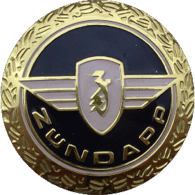 Logo Zundapp MOTORRÄDER Transport 