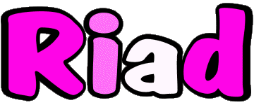 Riad R MASCULINO - Magreb Musulmán Nombre 