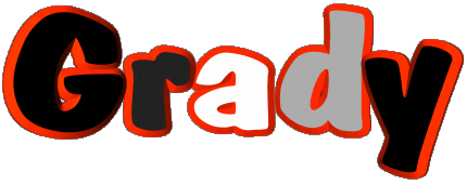 Grady G MASCULINO - UK - USA - IRL - AUS - NZ Nombre 