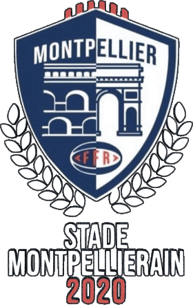 Stade Montpellierain 2020 Dept 34 Rugby Club France Logo Sports 