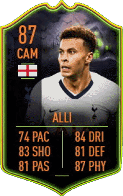 Dele Alli Inghilterra F I F A - Giocatori carte Videogiochi Multimedia 