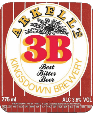 Arkell's UK Cervezas Bebidas 