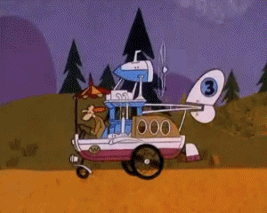 Motors Race Video GIF - 06 Les Fous du volant Dessins Animés TV Cinéma Multi Média 