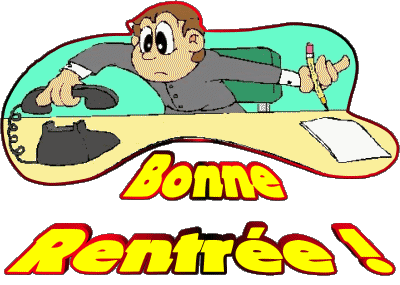 08 Transparenter Hintergrund Bonne Rentrée Französisch Nachrichten 