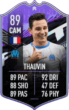 Florian Thauvin Francia F I F A - Jugadores  cartas Vídeo Juegos Multimedia 