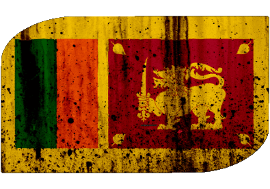 Rectangle Sri Lanka Asie Drapeaux 