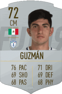 Víctor Guzmán Mexico F I F A - Card Players Video Games 