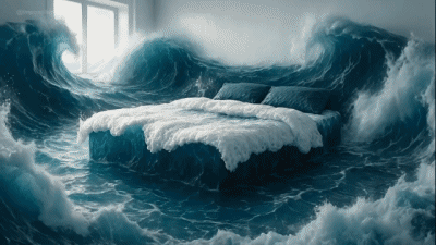 „ Im Bett ! “ A.I Mix Humor -  Fun 