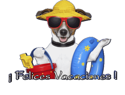 03 Transparenter Hintergrund Felices Vacaciones Spanisch Nachrichten 