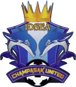 Champasak United F.C Laos Soccer Club Asia Logo Sports 