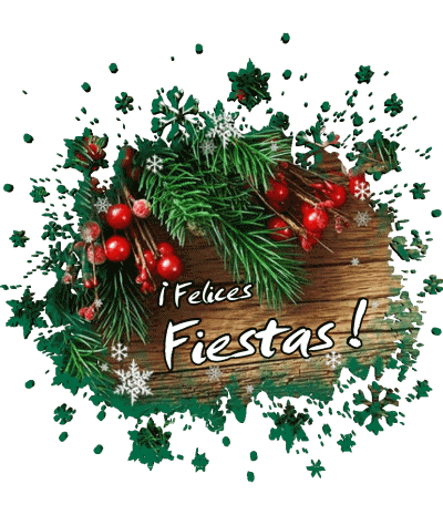 Serie 14 Felices Fiestas Español Mensajes 