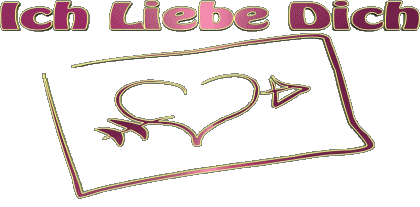 Coeur Ich Liebe Dich Allemand Messages 