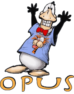 Opus Comic Strip - USA Multi Media 