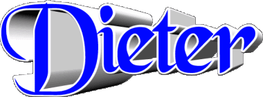 Dieter D MASCULINE - German First Names 