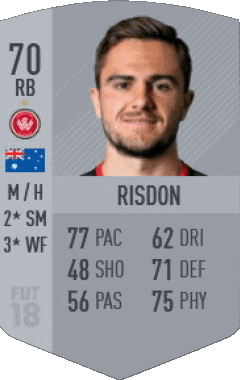 Josh Risdon Australien F I F A - Karten Spieler Videospiele Multimedia 