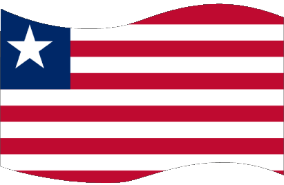 Rechteck Liberia Afrika Fahnen 