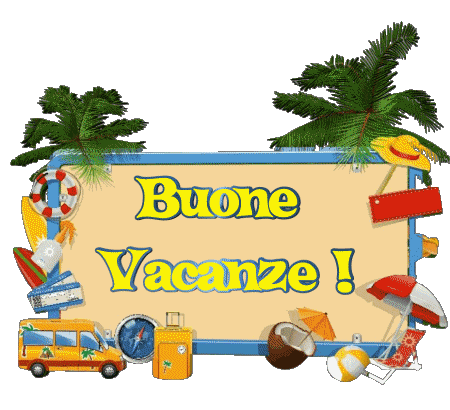 06 Transparent Background Buone Vacanze Italian Messages 