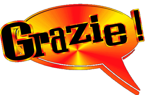 003 Grazie Italienisch Nachrichten 