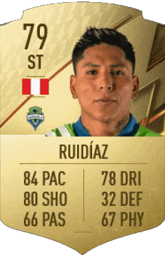 Raúl Ruidíaz Peru F I F A - Karten Spieler Videospiele Multimedia 