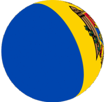 Sphere - Cube Moldova Europe Flags 
