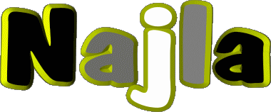 Najla N FEMENINO - Magreb Musulmán Nombre 