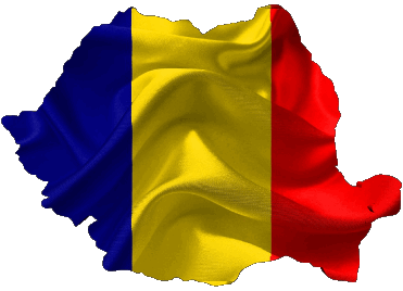 Carta Geografica Romania Europa Bandiere 