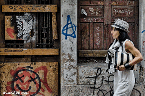 Serie 02 Street Art Graffiti Umorismo -  Fun 