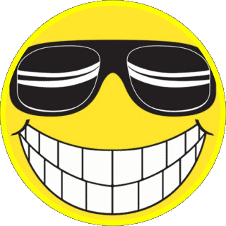 Lentes de sol Emoticonos Mensajes 