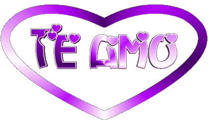 Coeur Te Amo Espagnol Messages 