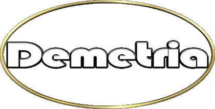 Demetria D FEMMINILE - Spagna Nome 