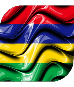 Plaza Isla mauricio África Banderas 