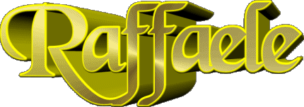 Raffaele R WEIBLICH - Italien Vorname 