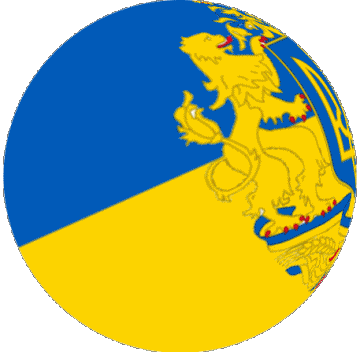 Sphere - Cube Ukraine Europe Drapeaux 
