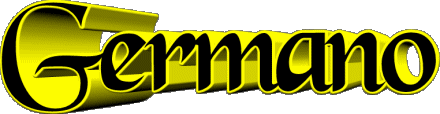 Germano G MASCULINE - Italy First Names 
