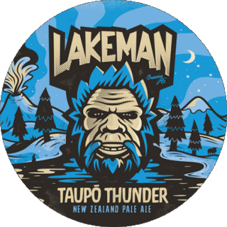 Taupö thunder-Taupö thunder Lakeman Neuseeland Bier Getränke 