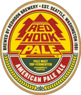 American Pale ale-American Pale ale Red Hook USA Bières Boissons 