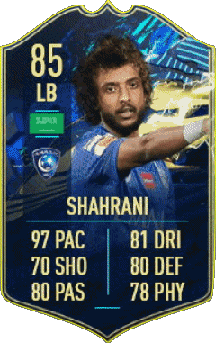 Yasser Al Shahrani Arabia Saudita F I F A - Jugadores  cartas Vídeo Juegos Multimedia 