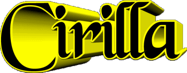 Cirilla C FEMININE - Italy First Names 