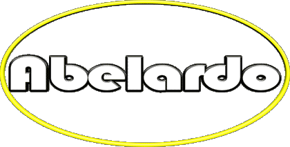 Abelardo A MASCULINE - Spain First Names 