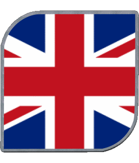 Square UK Europe Flags 