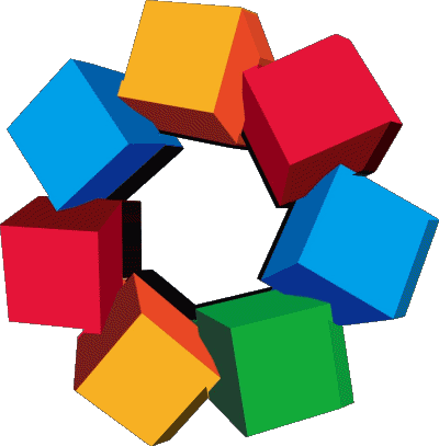 004 Sfondo trasparente Abstrait - Géométrique Bon Anniversaire Francese Messagi 