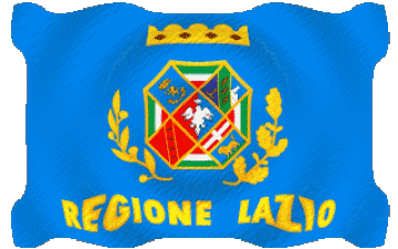 Welligkeit Lazio Italien Europa Fahnen 