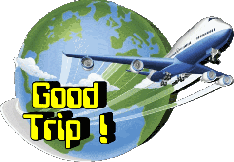 06 Transparent Background Good Trip English Messages 