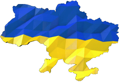 Map Ukraine Europe Flags 
