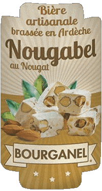 Nougabel-Nougabel Bourganel Frankreich Bier Getränke 