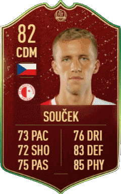 Tomás Soucek Republica checa F I F A - Jugadores  cartas Vídeo Juegos Multimedia 